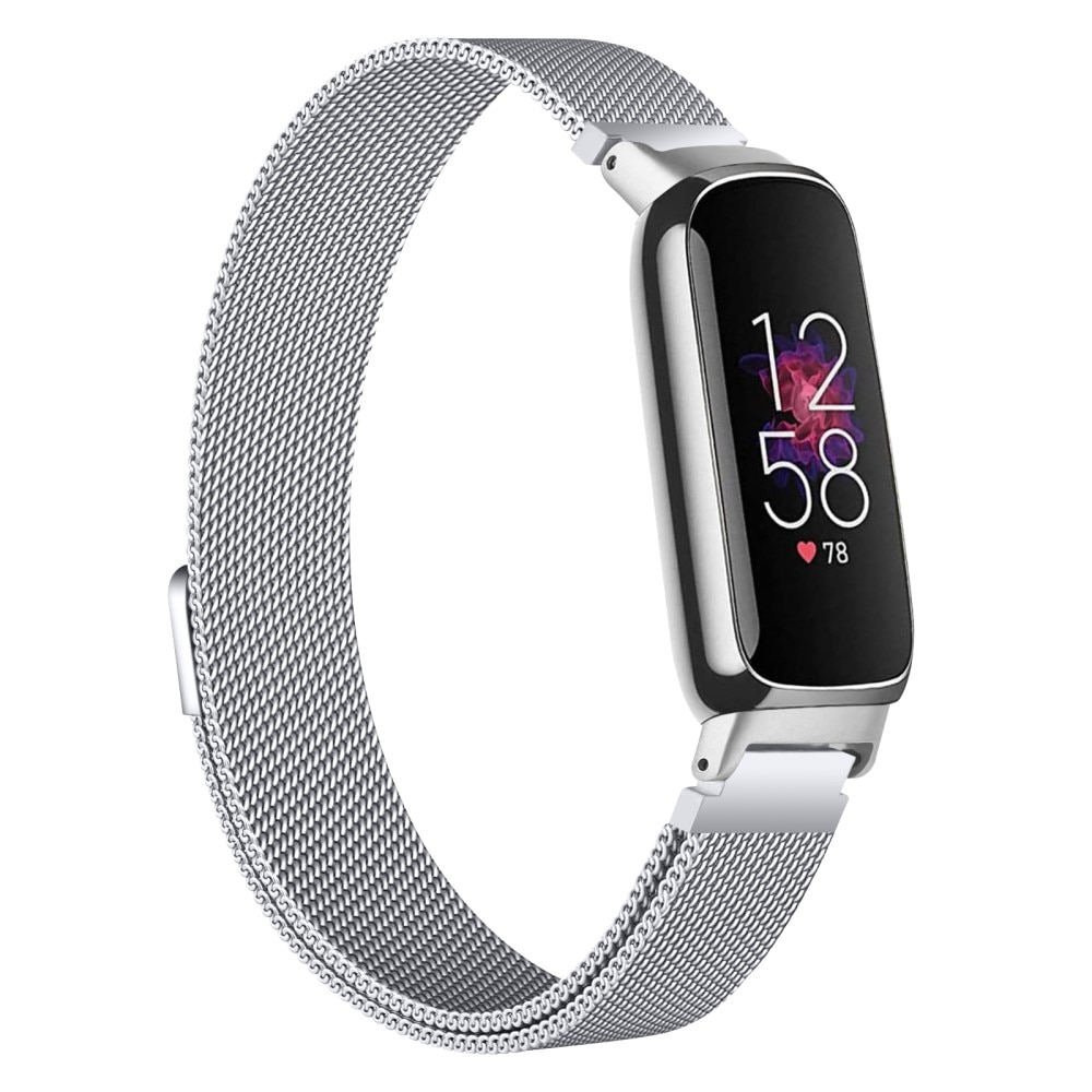 Fitbit Inspire 3 Milanese Loop Band Silver