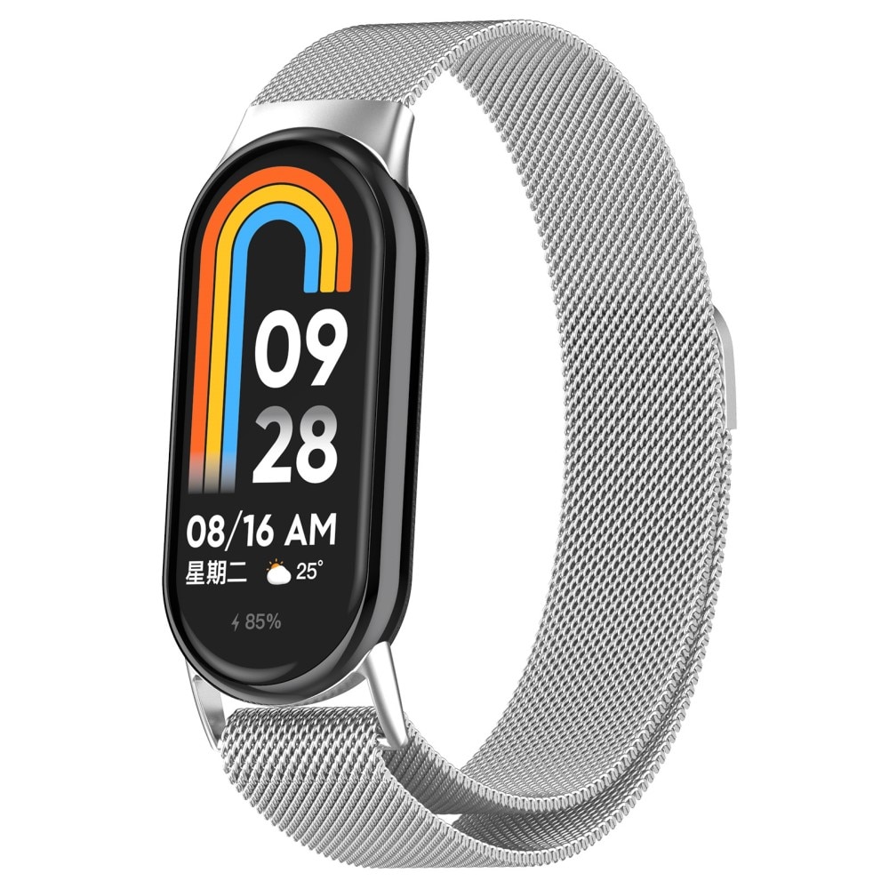 Xiaomi Smart Band 8 Milanese Loop Band Silver