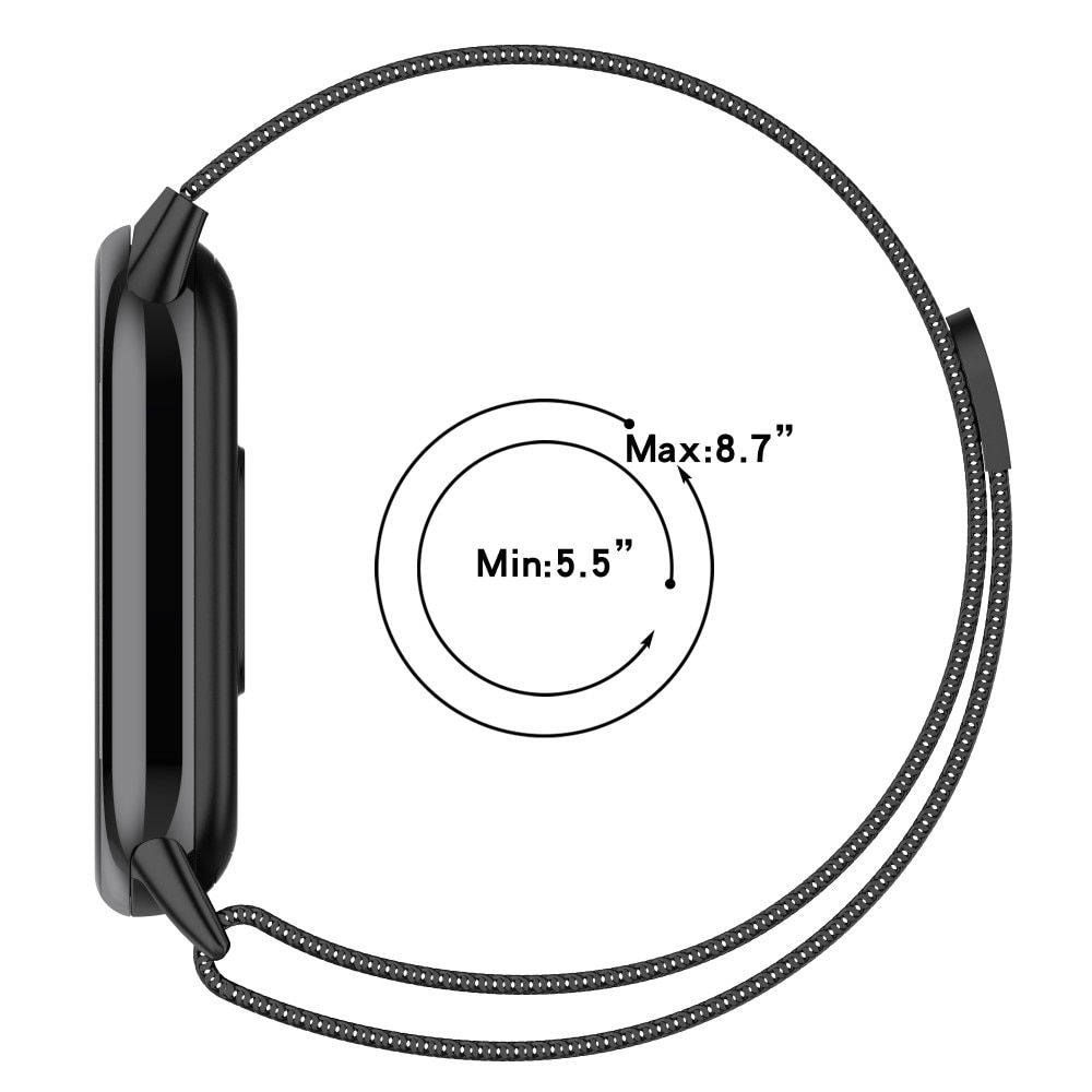 Xiaomi Smart Band 8 Milanese Loop Band Black