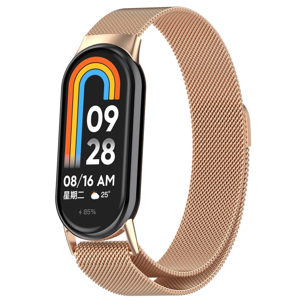 Xiaomi Smart Band 8 Milanese Loop Band Rose Gold