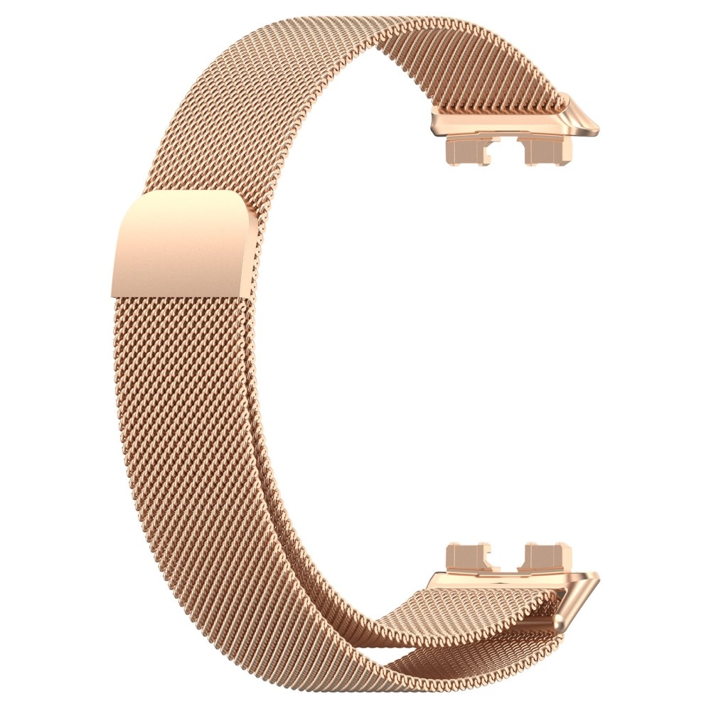 Huawei Band 8 Milanese Loop Band Rose Gold