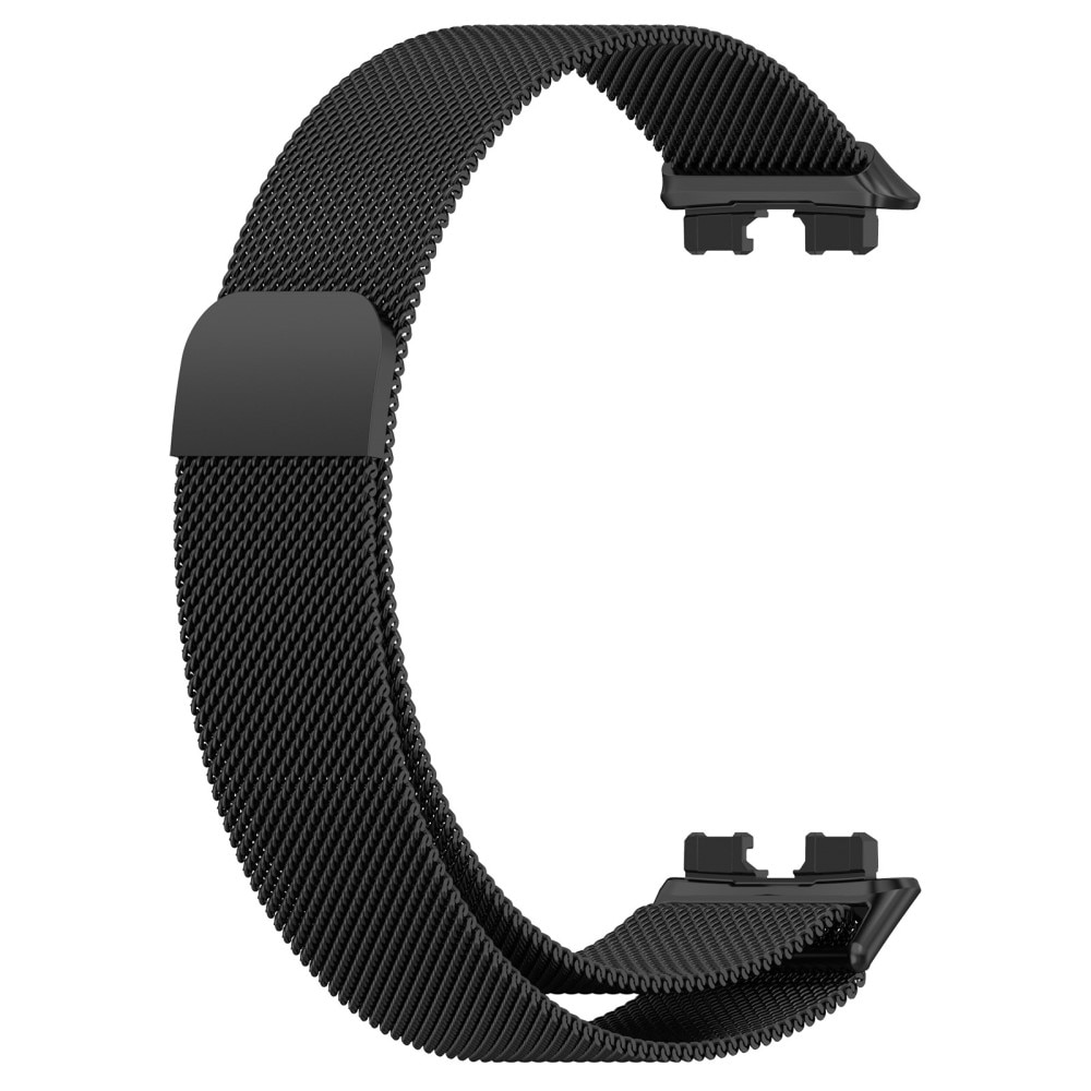 Huawei Band 8 Milanese Loop Band Rose Black