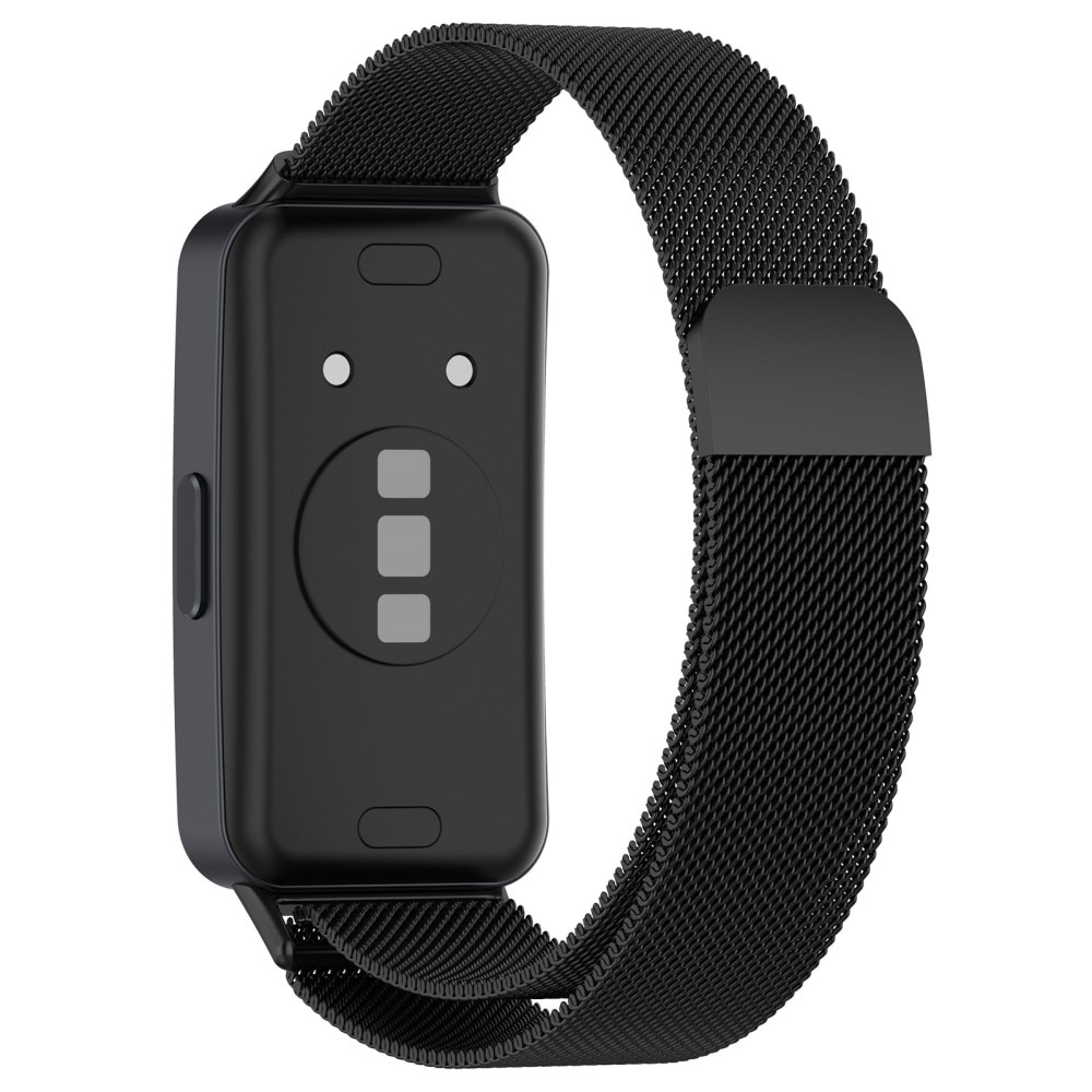 Huawei Band 8 Milanese Loop Band Rose Black