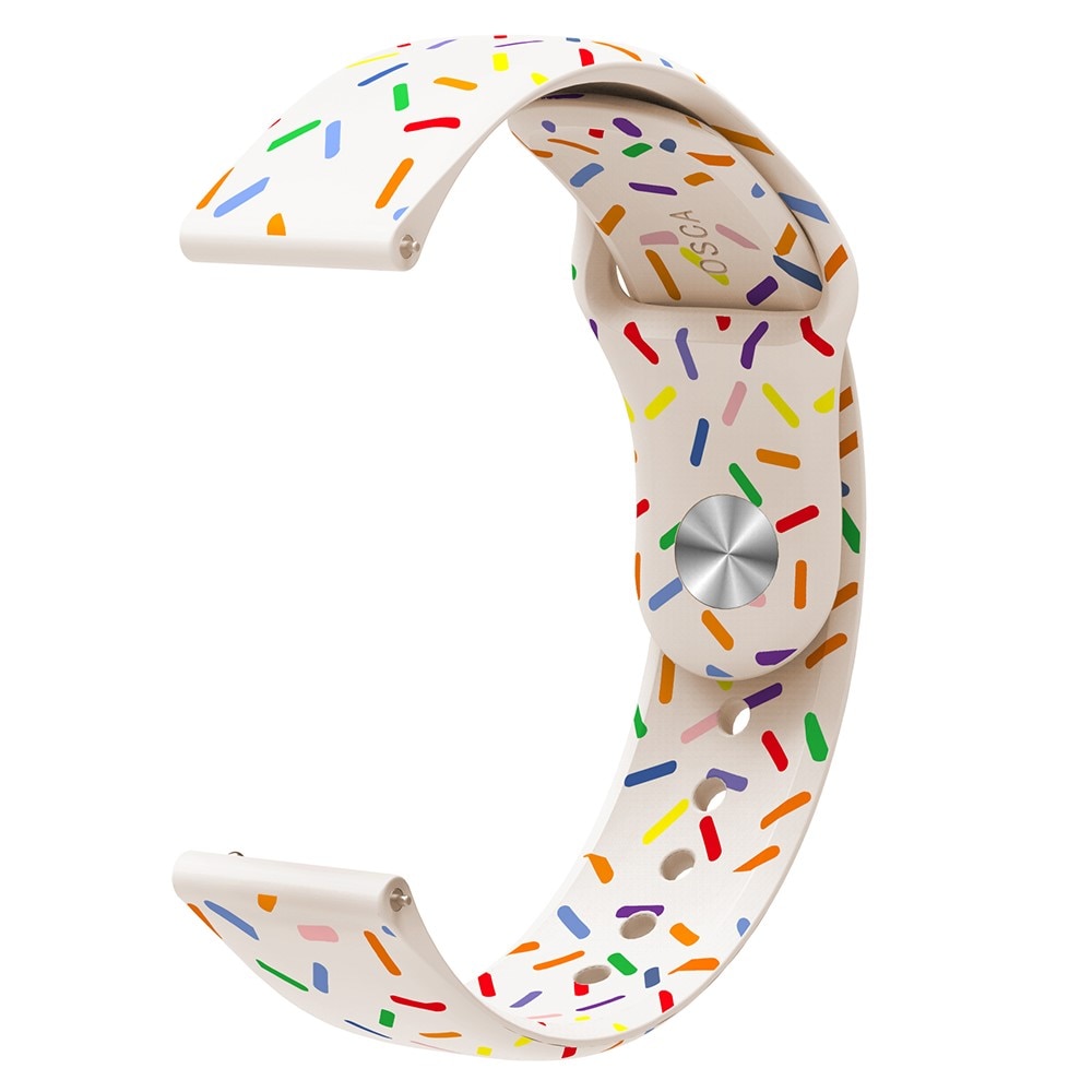 Coros Pace 3 Silicone Band White Sprinkles