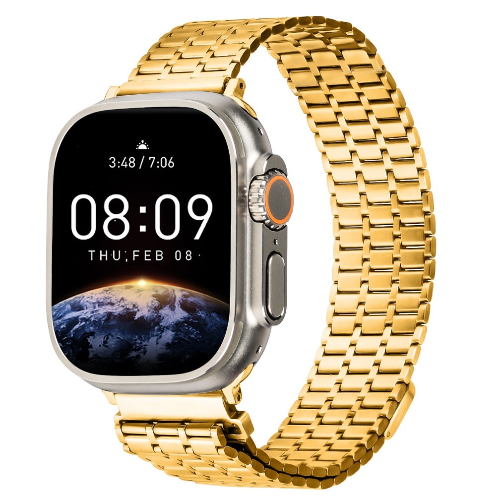 Apple Watch 45mm Series 8 Business Magnetic Band Gold