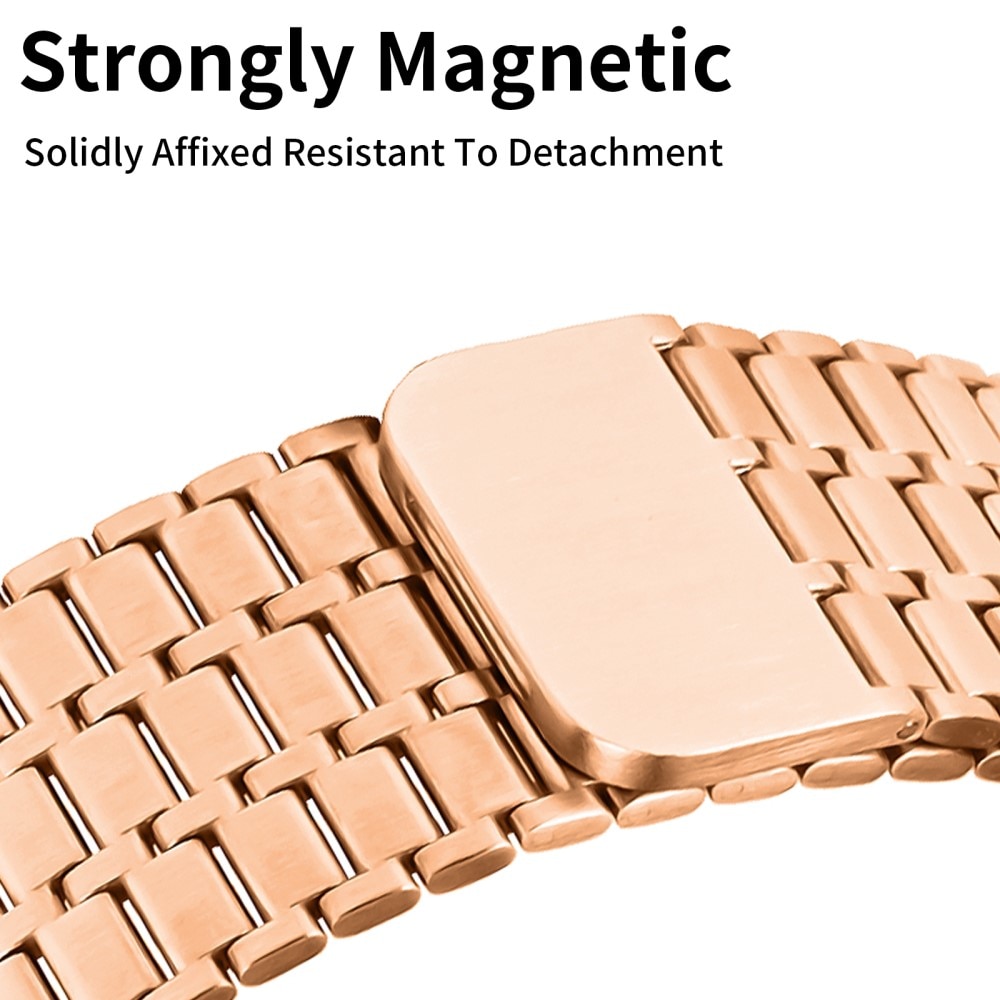 Apple Watch 45mm Series 7 Business Magnetic Band Rose Gold