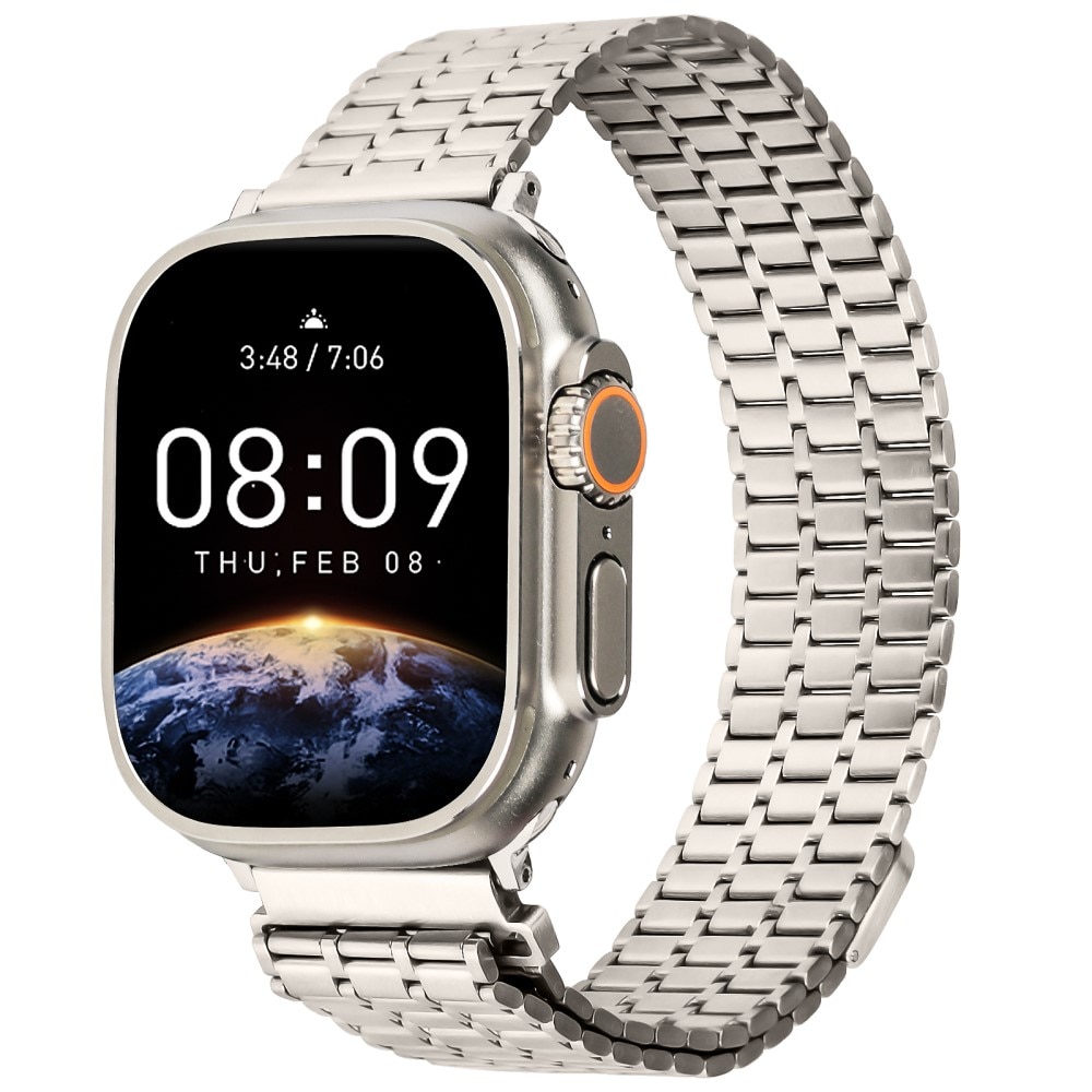 Apple Watch SE 40mm Business Magnetic Band Titanium