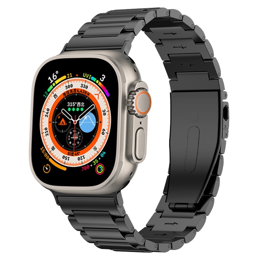 Apple Watch 45mm Series 9 Titanium Band Black