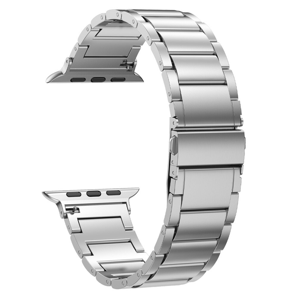 Apple Watch SE 44mm Titanium Band Silver