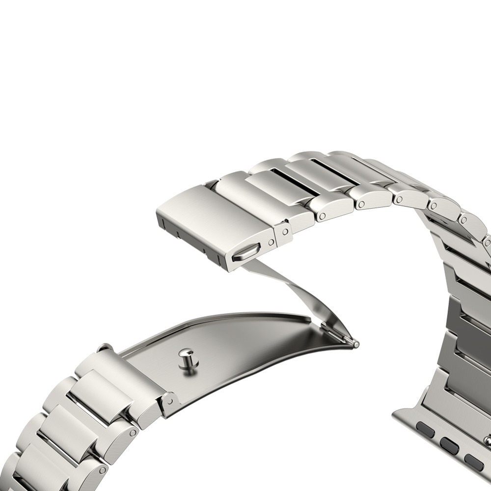 Apple Watch SE 44mm Titanium Band Silver