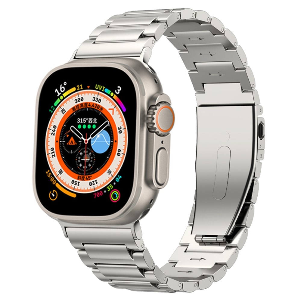 Apple Watch 41mm Series 7 Titanium Band Titanium