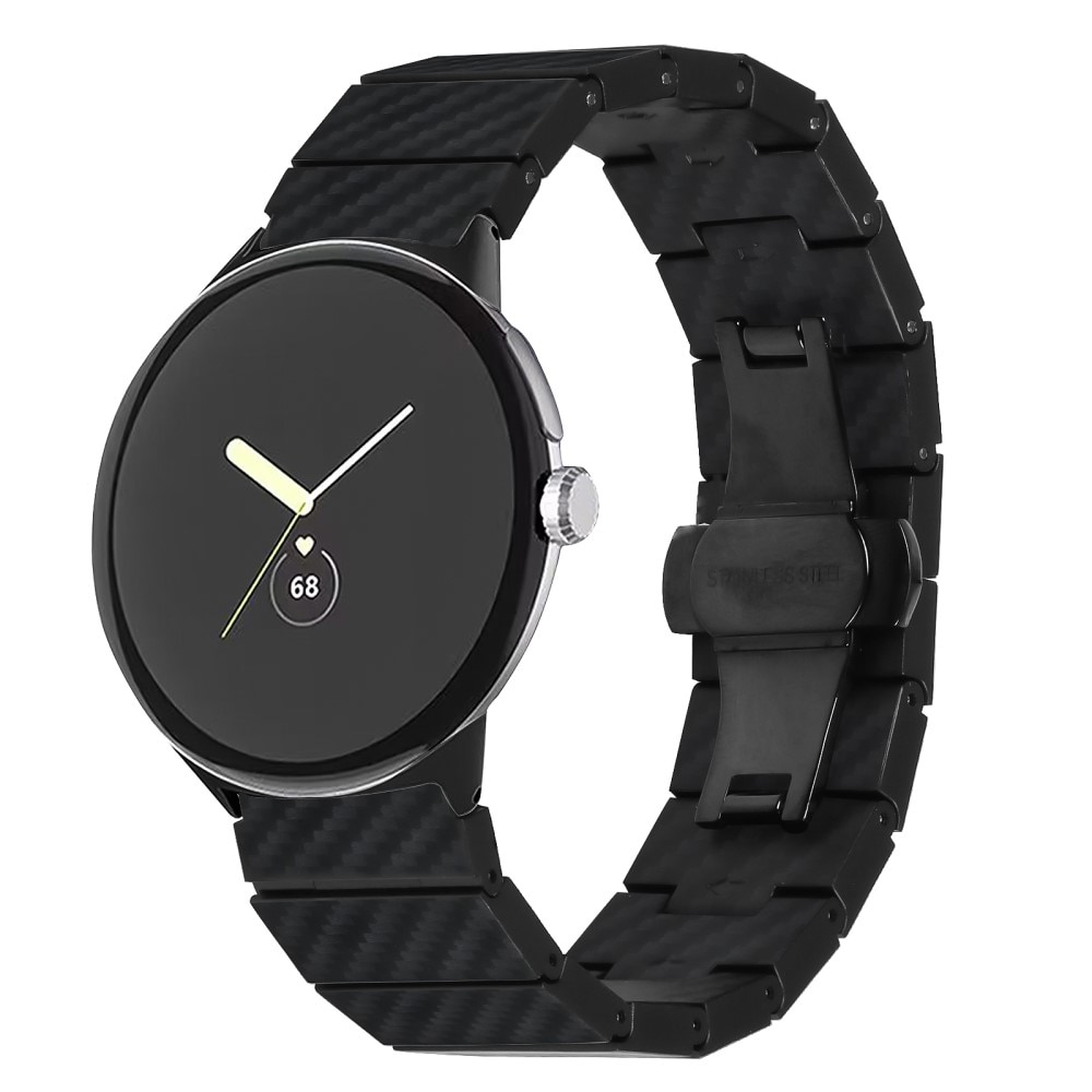 Google Pixel Watch Link Bracelet Carbon Fiber Black
