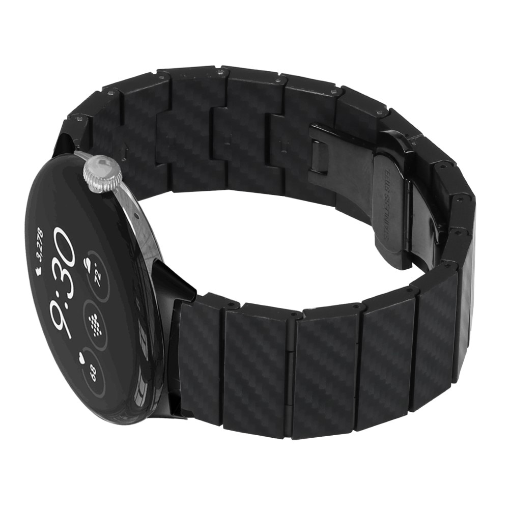 Google Pixel Watch 2 Link Bracelet Carbon Fiber Black