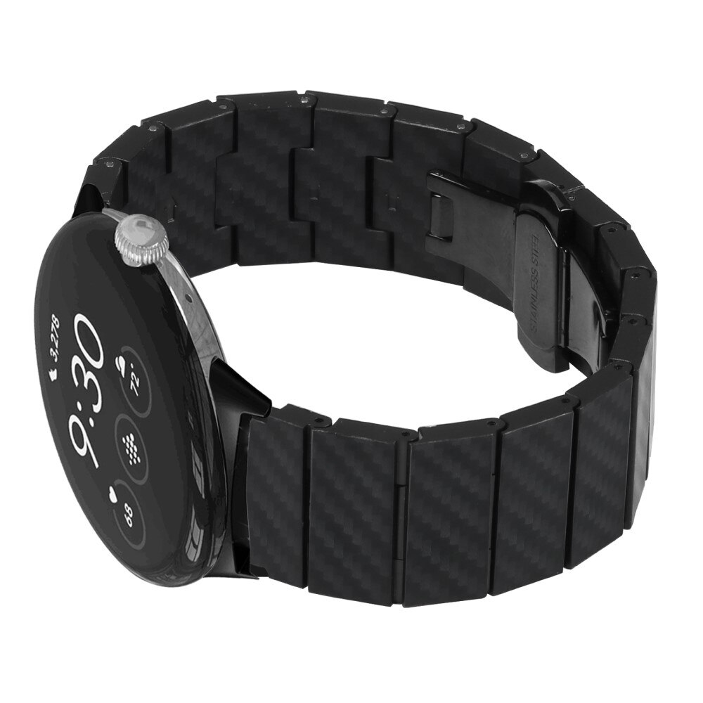 Google Pixel Watch Link Bracelet Carbon Fiber Black