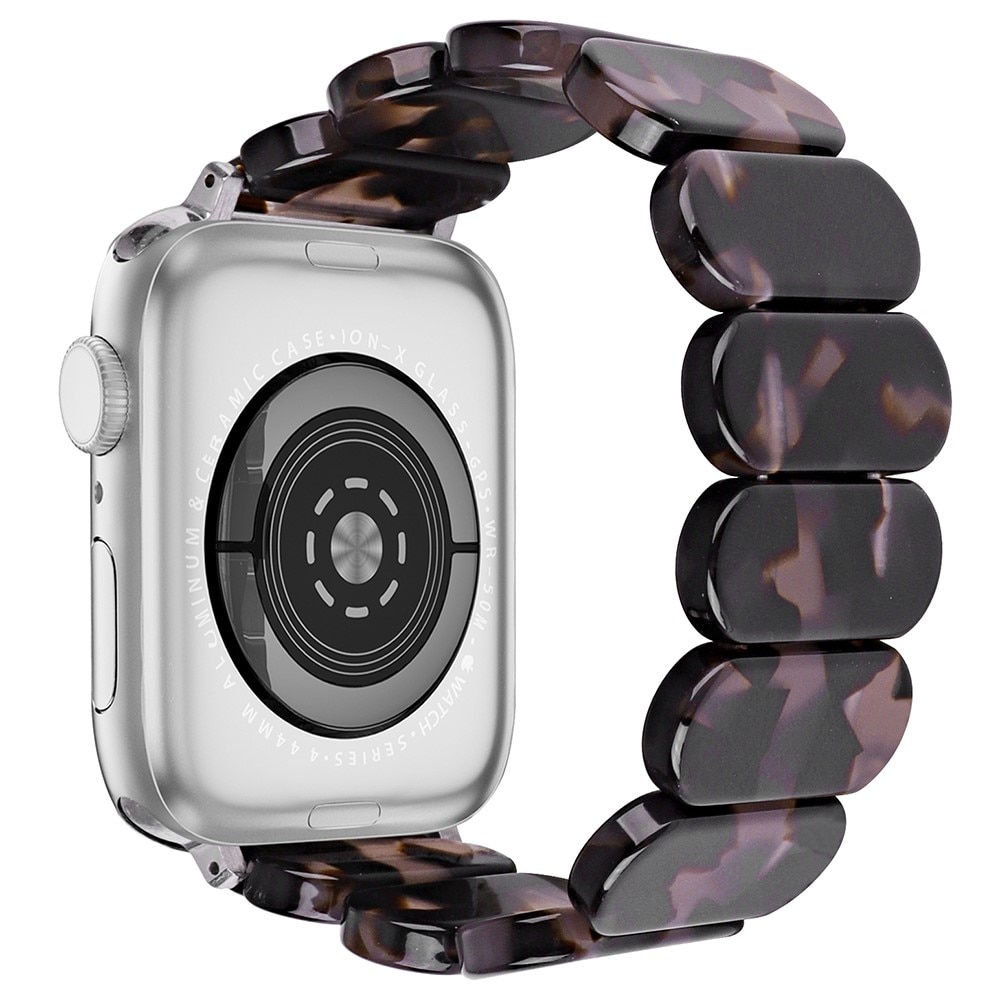 Apple Watch 45mm Series 8 Elastic Resin Band Black/Grey