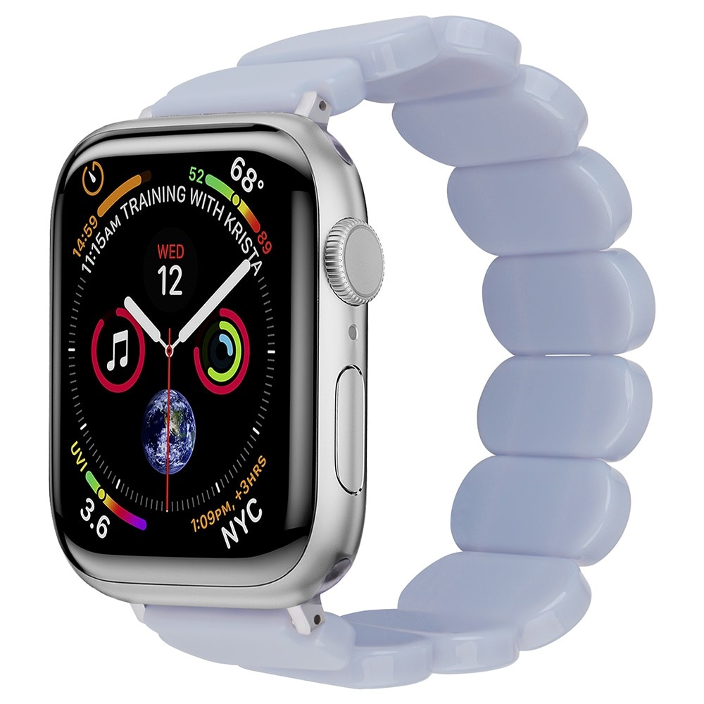 Apple Watch 44mm Elastic Resin Band Purple