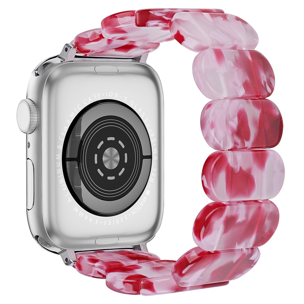Apple Watch 45mm Series 7 Elastic Resin Band Pink Mix