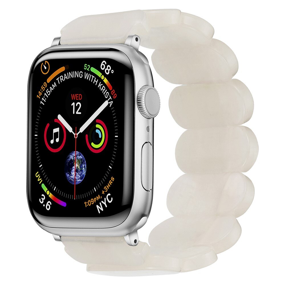 Apple Watch 38mm Elastic Resin Band White