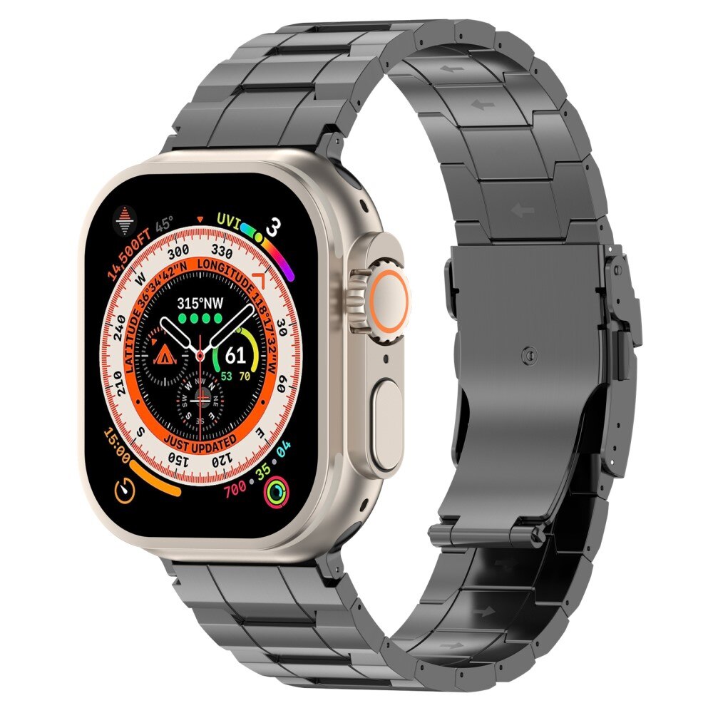 Apple Watch 41mm Series 8 Elevate Titanium Band Grey