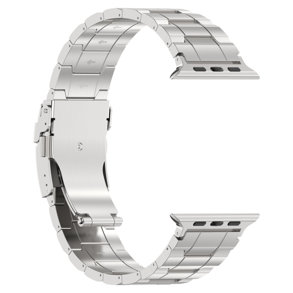 Apple Watch SE 40mm Elevate Titanium Band Silver