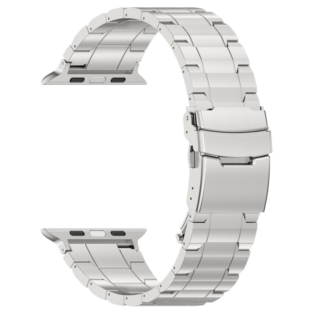 Apple Watch SE 40mm Elevate Titanium Band Silver