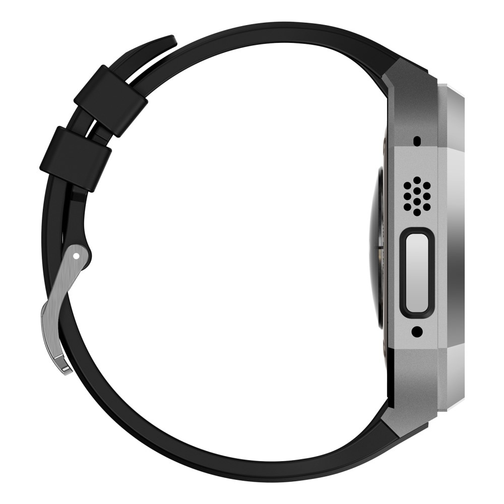 Apple Watch Ultra 49mm Band with Stainless Steel Case Silver/Black