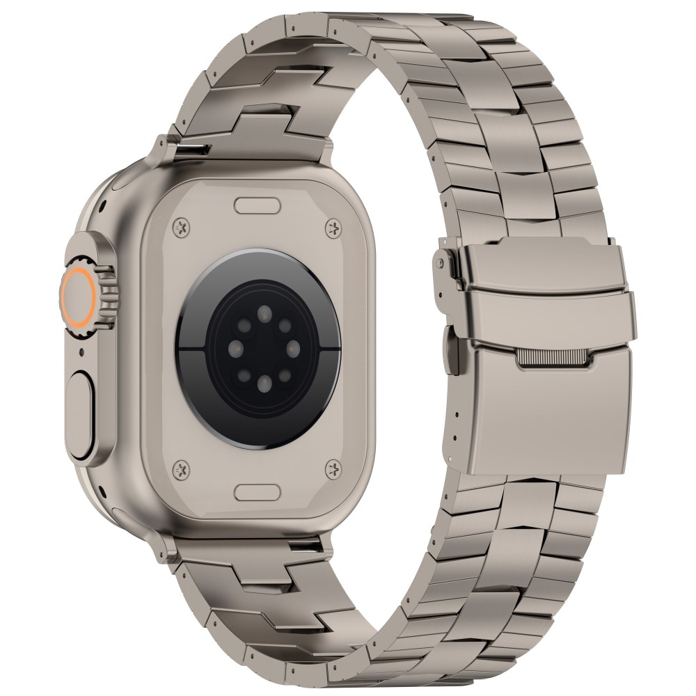 Apple Watch 41mm Series 9 Race Titanium Band Grey