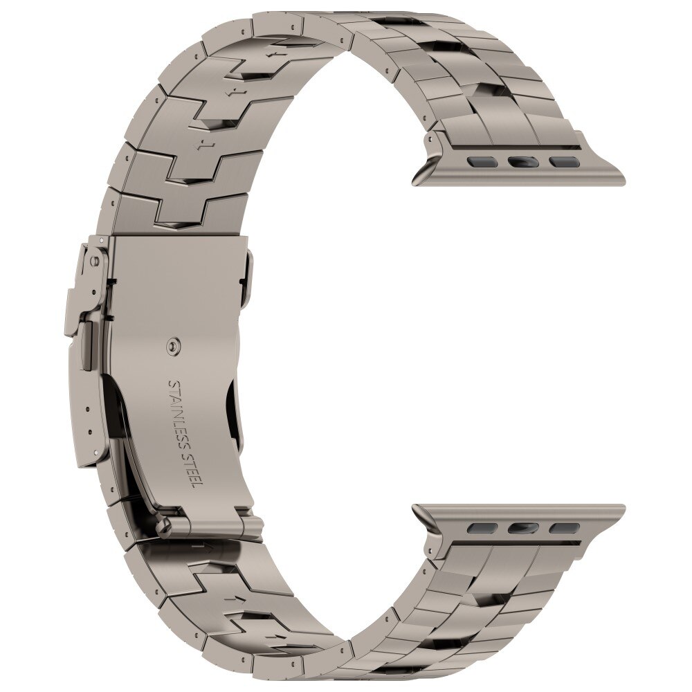 Apple Watch 41mm Series 9 Race Titanium Band Grey