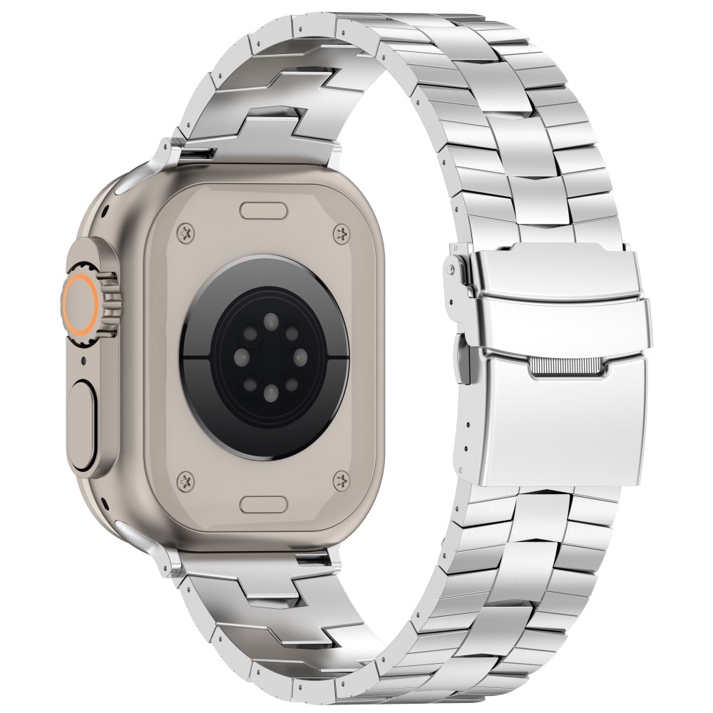 Apple Watch 41mm Series 8 Race Titanium Band Silver