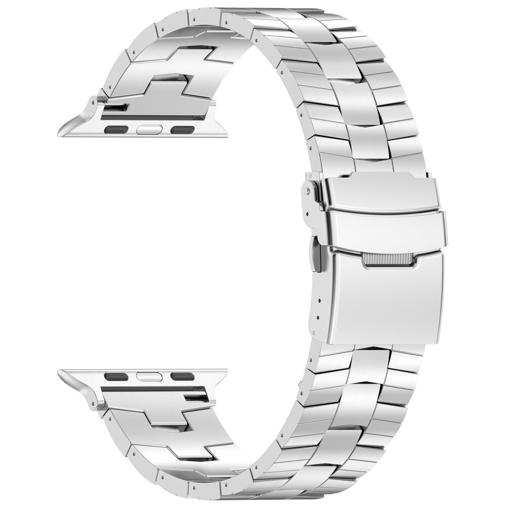 Apple Watch 41mm Series 8 Race Titanium Band Silver