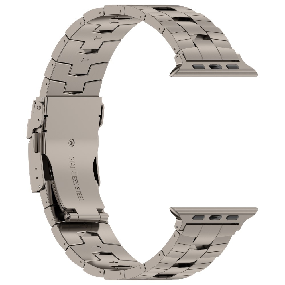 Apple Watch SE 44mm Race Titanium Band Grey