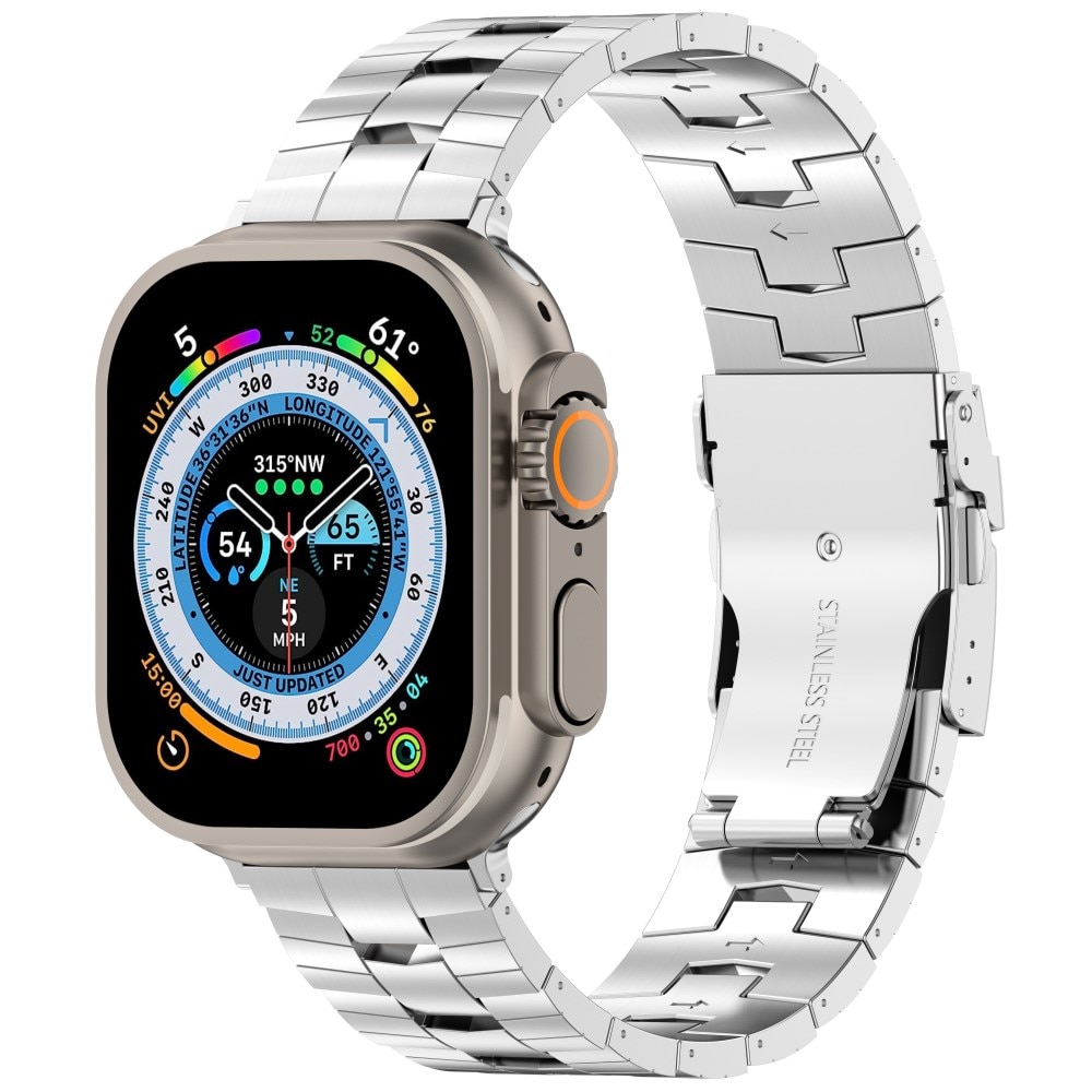 Apple Watch Ultra 49mm Race Titanium Band Silver