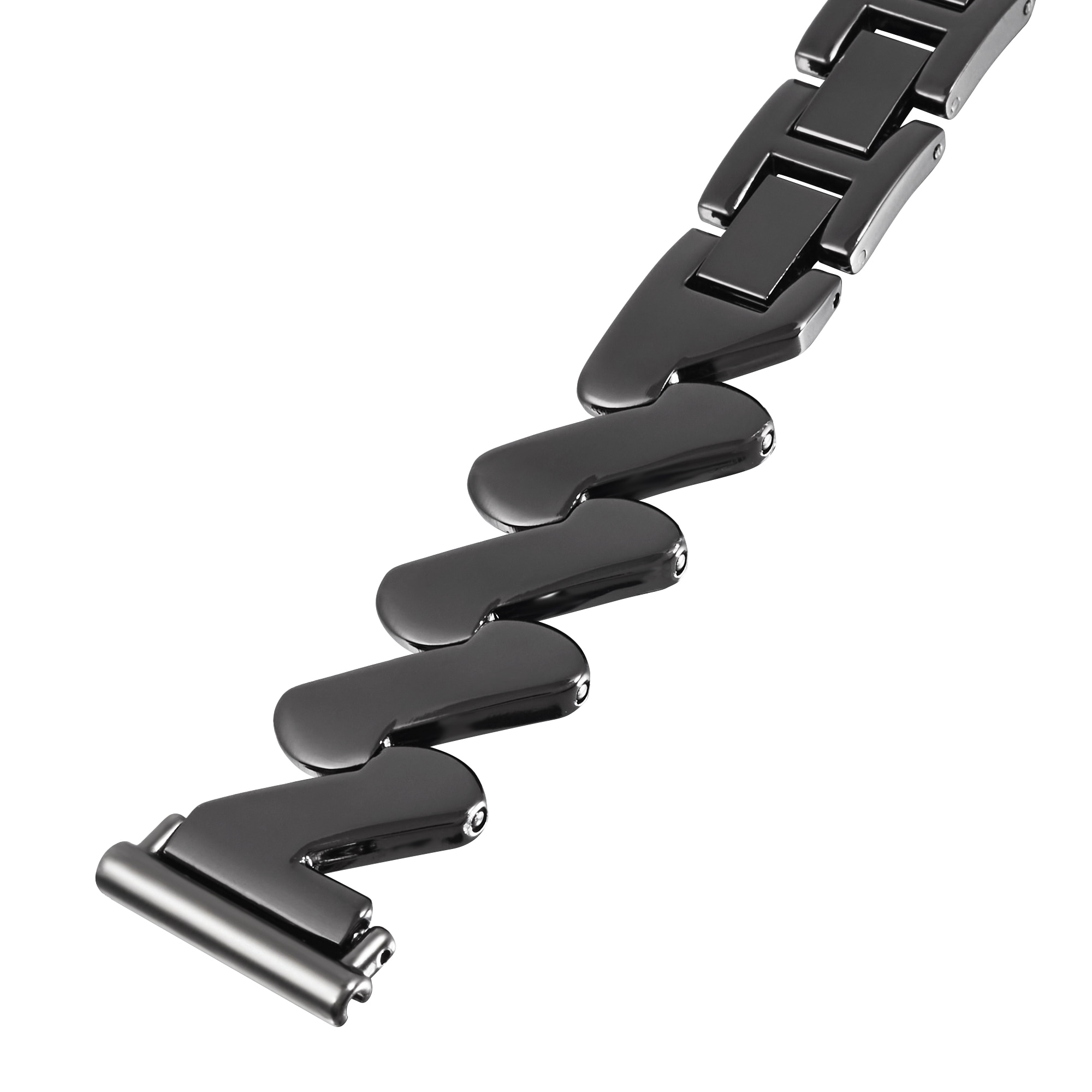 Garmin Vivomove 3s Wavy Metal Bracelet Black