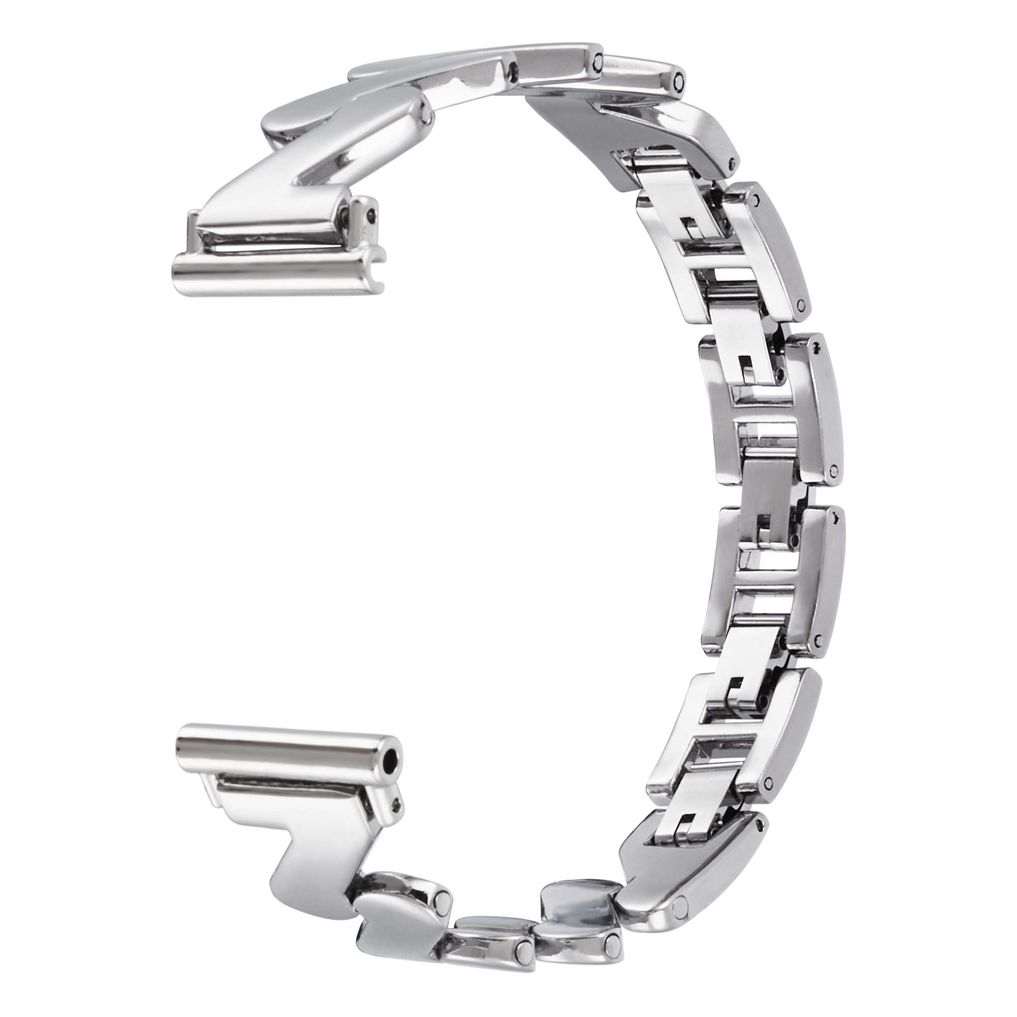Withings Steel HR 36mm Wavy Metal Bracelet Silver