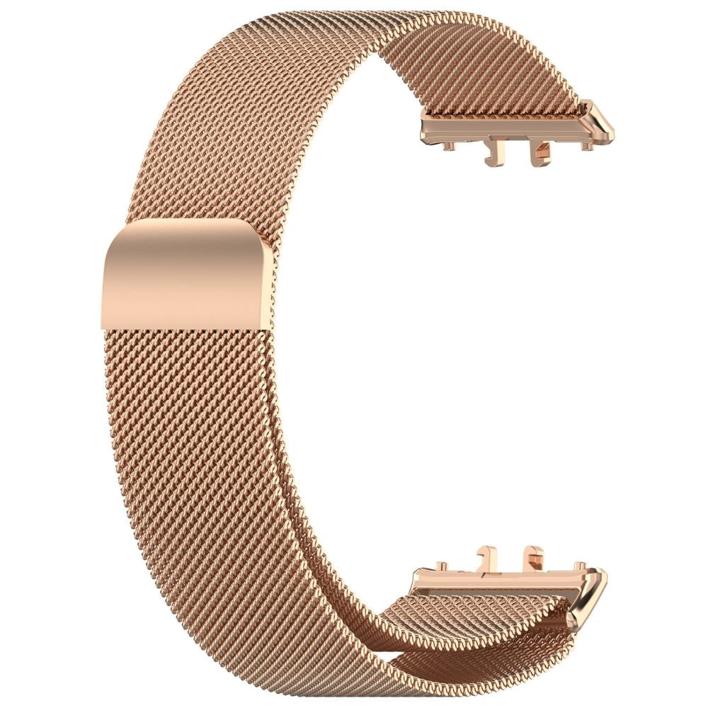 Samsung Galaxy Fit 3 Milanese Loop Band Rose Gold