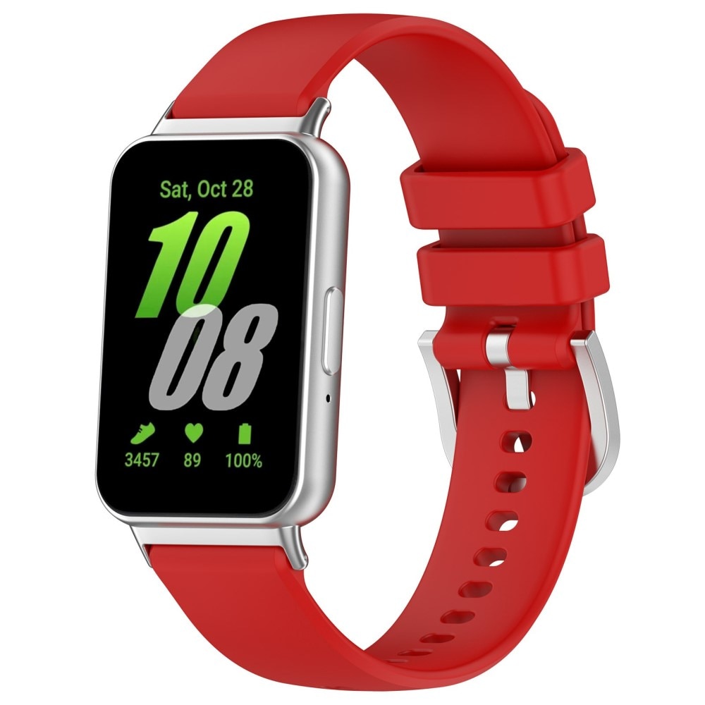 Samsung Galaxy Fit 3 Silicone Band Red