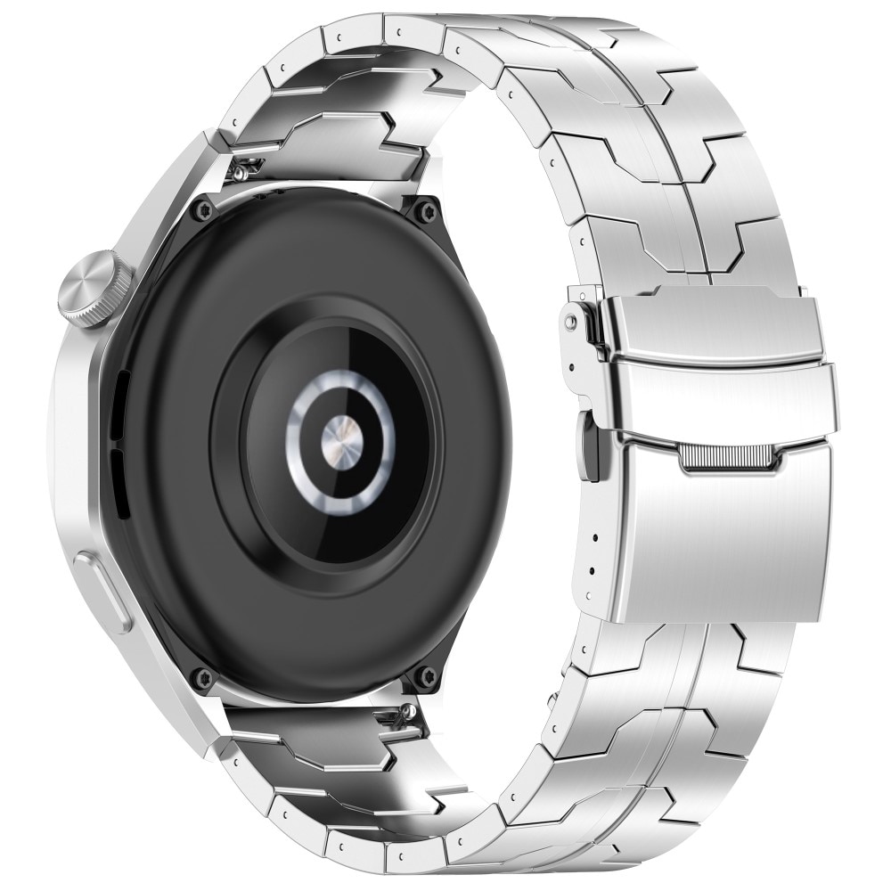 Universal 22mm Race Titanium Bracelet Silver