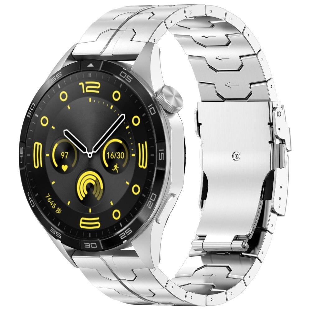 Huawei Watch GT 4 46mm Race Titanium Band Silver