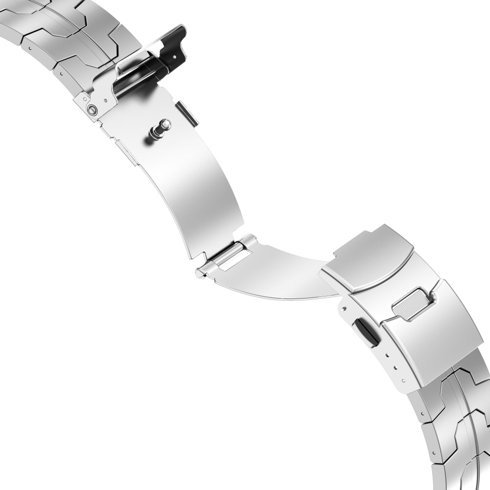 Universal 22mm Race Titanium Bracelet Silver