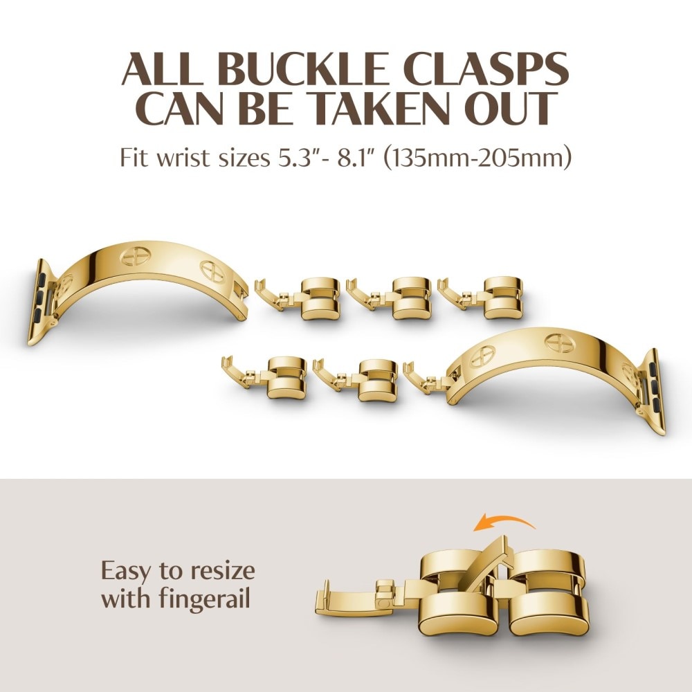 Apple Watch 41mm Series 9 Bangle Cross Bracelet Gold