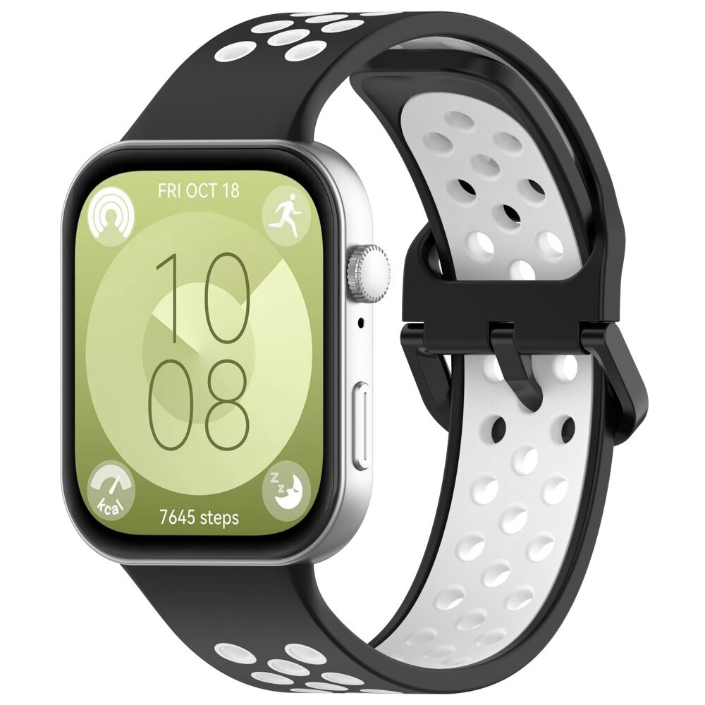 Huawei Watch Fit 3 Sport Silicone Band White
