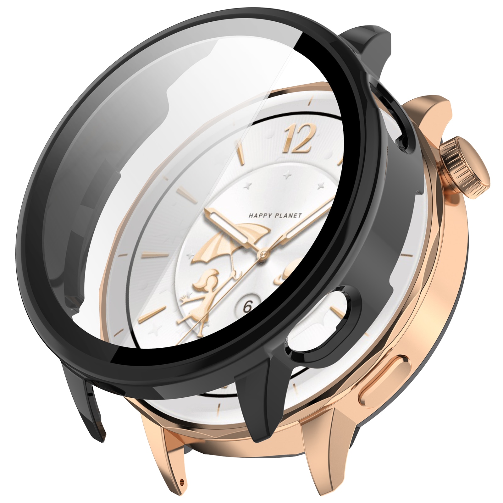  OnePlus Watch 3 43mm Full Cover Case Black