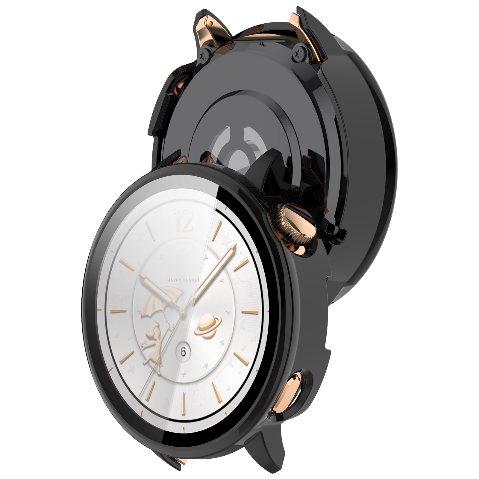  OnePlus Watch 3 43mm Full Cover Case Black