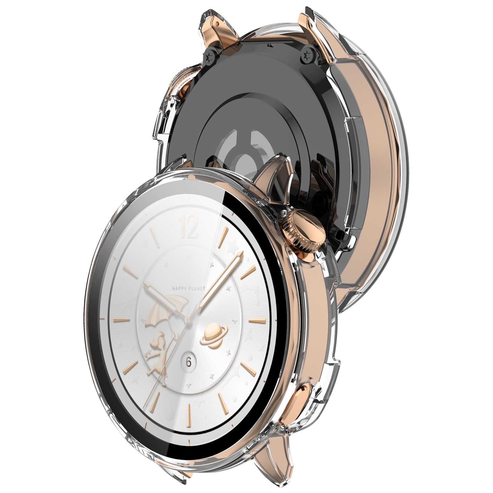  OnePlus Watch 3 43mm Full Cover Case Transparent