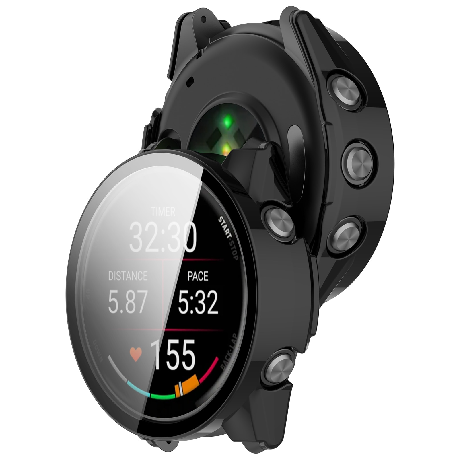 Garmin Forerunner 970 Full Cover Case Black