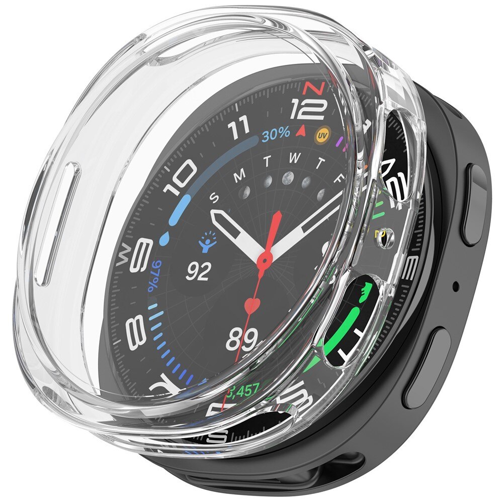 Samsung Galaxy Watch 8 40mm Full Protection Case Transparent