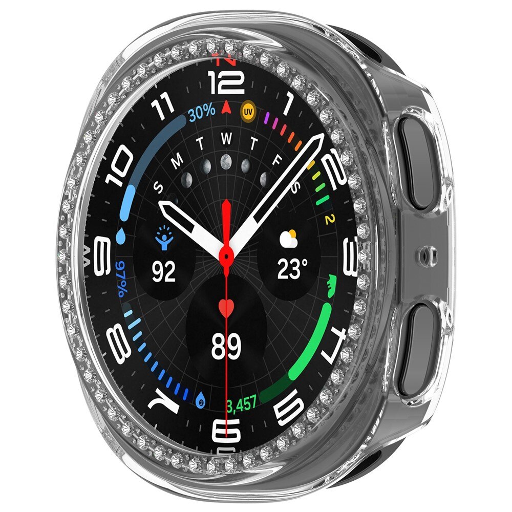 Samsung Galaxy Watch 8 40mm Rhinestone Case Transparent