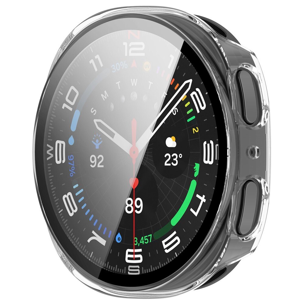Samsung Galaxy Watch 8 44mm Full Cover Case Transparent