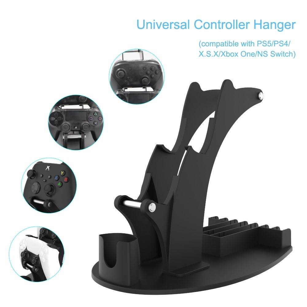 Universal Stand for Game Console Accessories Black