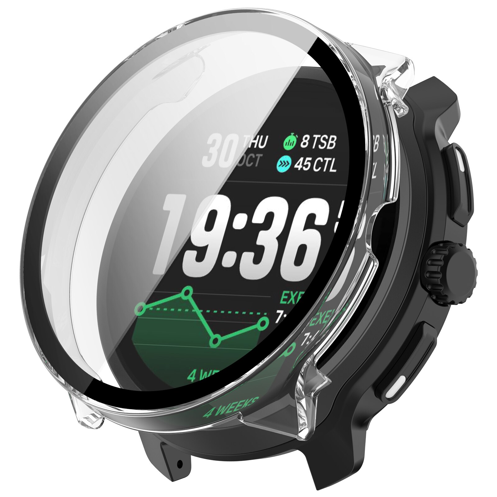 Suunto Race 2 Full Cover Case Transparent